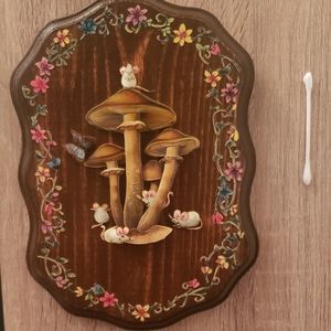 Wodden Wall Hanging Plate